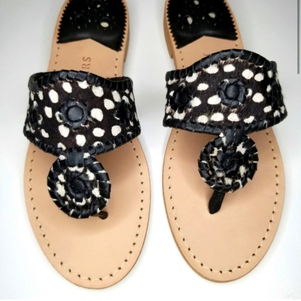Jack Rogers haircalf Jack flat sandal